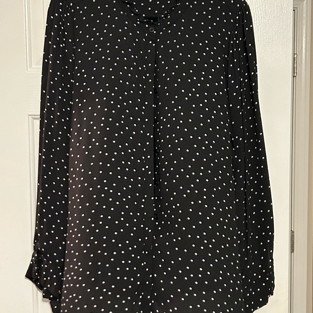 Torrid Black and White Night Out Skirt